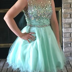 Mint Homecoming/Prom Dress